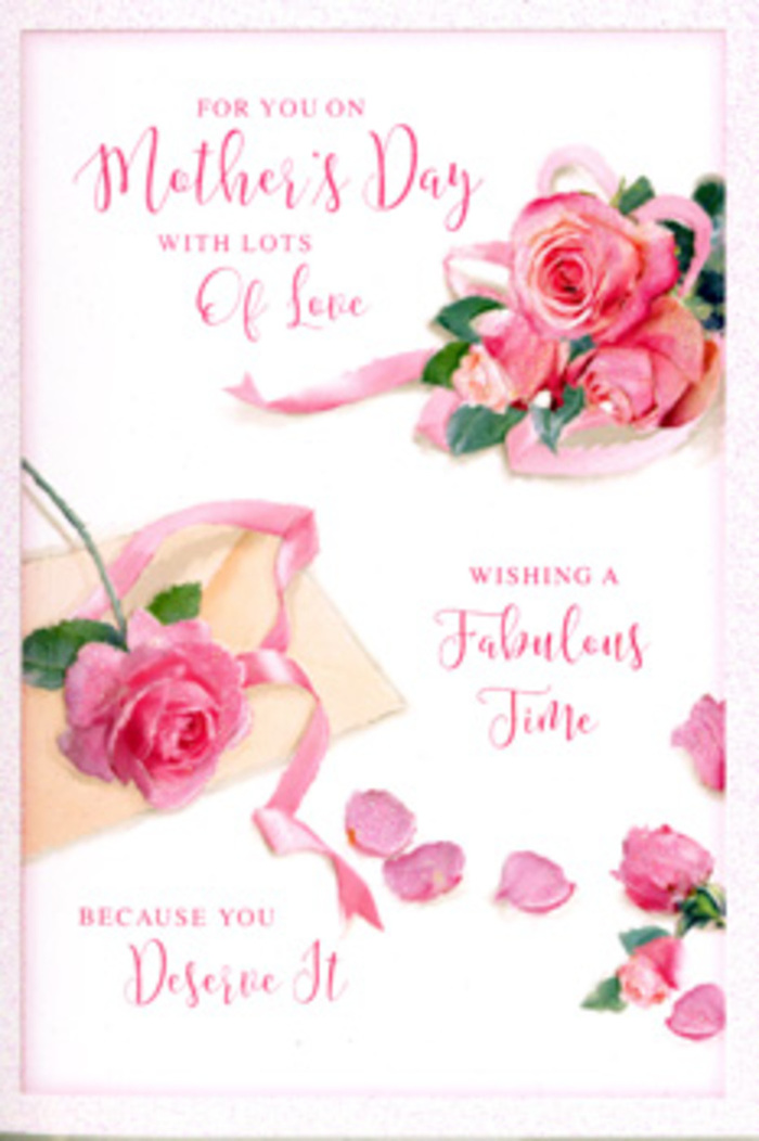 The Mother's Day card pictured here is designed with the same care and artistry you'd expect from a seasoned florist working just off Hampton Hill High Street. Against a clean, soft white background, a cluster of full pink roses spreads out gracefully, each bloom detailed with layered petals that gently curve and fold, creating an impression of lush, velvety texture. The colour palette stays within shades of pink, ranging from light, almost powdery blush at the outer edges to deeper, more saturated tones that draw the eye inward, similar to the roses blooming in front gardens around Hampton Hill and near Bushy Park. Scattered around the central bouquet are loose rose petals, resting in a way that looks accidental yet artfully placed, lending a sense of movement and gentle scattering, like confetti that has settled after a quiet celebration. A soft, pastel ribbon winds through the largest grouping of roses, its loops and twists echoing the natural curves of the petals, adding an elegant finishing touch reminiscent of a gift-wrapped bouquet prepared for Mother's Day delivery. Gentle, natural-style lighting bathes the scene, avoiding harsh shadows and instead creating subtle highlights along the petals and ribbon, so the arrangement appears softly illuminated. Flowing calligraphy carries an affectionate Mother's Day message across the card, the lettering slightly cursive and graceful, curling around the blooms visually as though embracing them. Overall, the image conveys warmth, gratitude, and tranquillity, like a heartfelt message shared over tea in a Hampton Hill home, with the card serving as a lasting reminder of love, much like a cherished arrangement of fresh flowers placed on the table nearby.